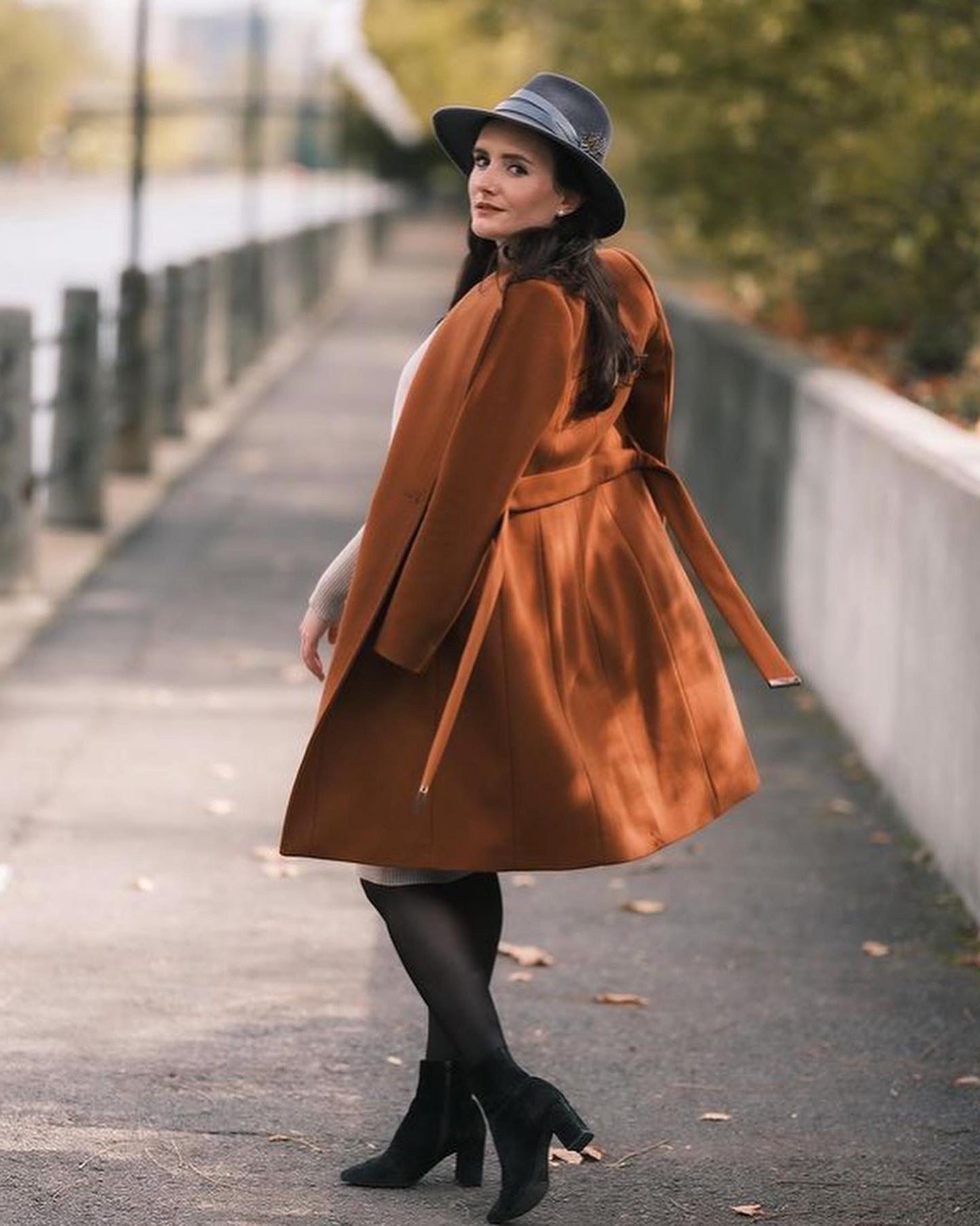 The Saucy Milliner 'Blake Fedora' as created for  'A Simple Favor'