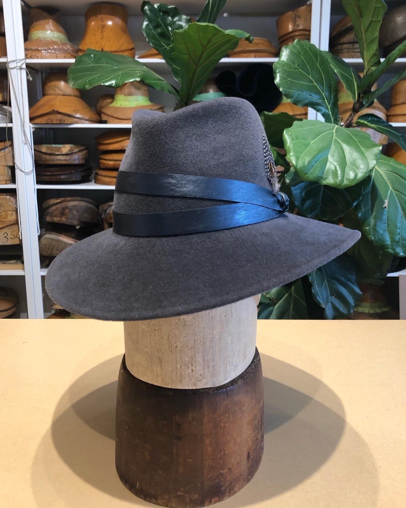 The Saucy Milliner 'Blake Fedora' as created for  'A Simple Favor'