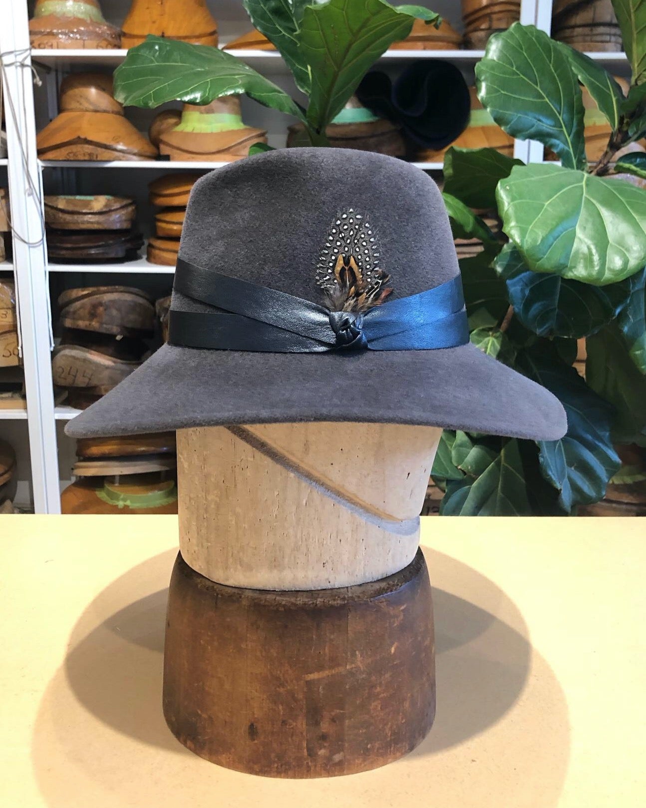 The Saucy Milliner 'Blake Fedora' as created for  'A Simple Favor'